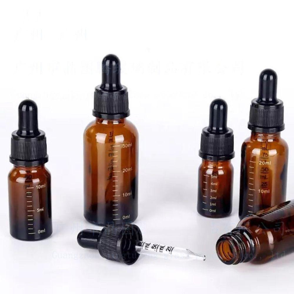 Флакон-капельница Флакон-капельница со шкалой Флакон-пипетка для жидкости Флакон для эфирного масла Флакон для духов 5ml