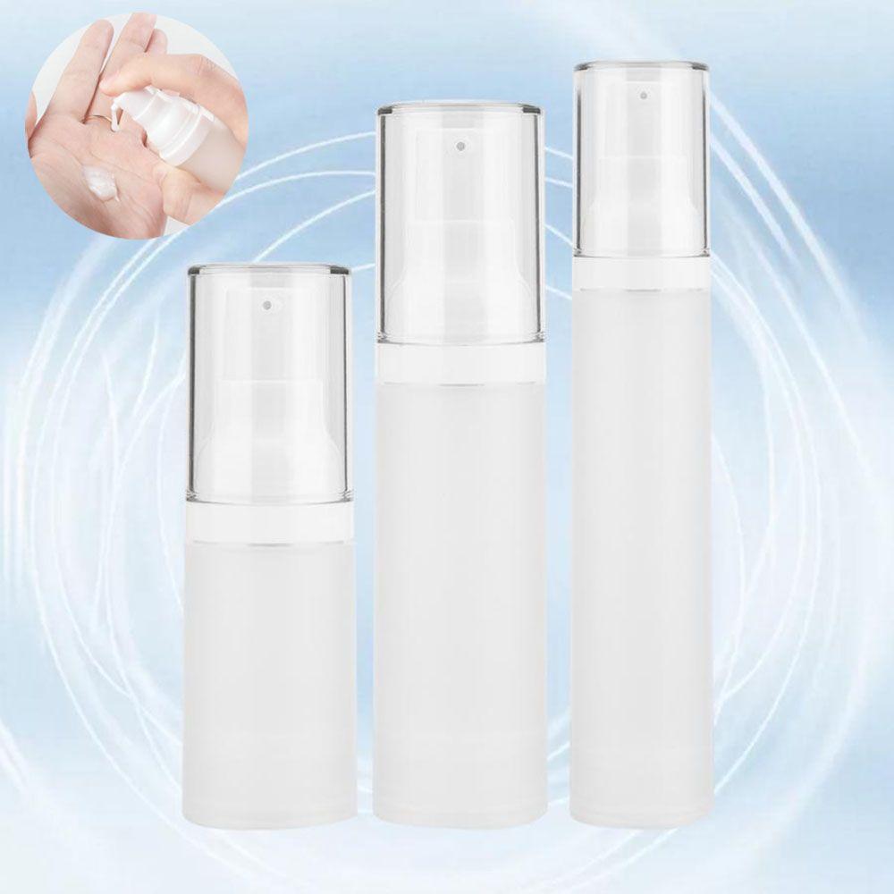 Косметический флакон Пластиковый дорожный флакон Матовый пустой флакон Вакуумный флакон Безвоздушный насос Многоразовый