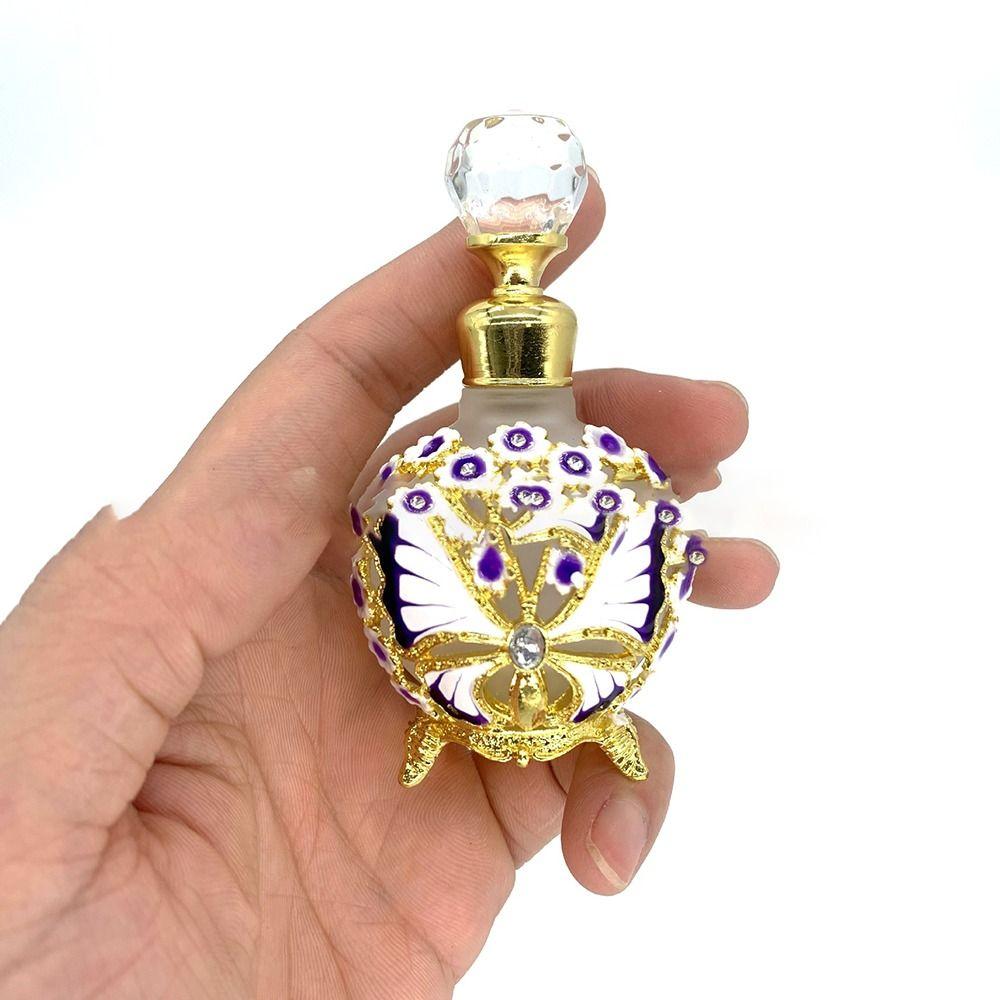 Стеклянный флакон для эфирного масла, портативный флакон, герметичный флакон для ароматизатора, дорожный флакон Style 2